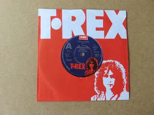 T.REX I Love To Boogie 7" RARE 1976 UK ORIGINAL A LABEL DEMO MARC BOLAN MARC14 - Imagen 1 de 6