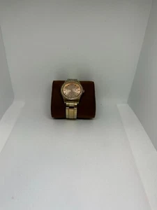 Women's Rose Gold Cuff Watch With Crystals F16630291 JAPAN Accessories Jewelry - Picture 1 of 11