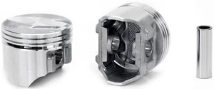 Fits BIG Block Chevy 396 / 402 V8 Cast Piston Set Of 8 Silvolite 1445H.030 - Picture 1 of 4