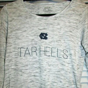 Pressbox Med NC Tarheels Heathered L/S Tee - Picture 1 of 3