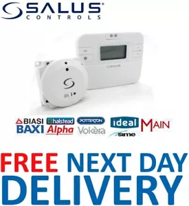 Salus RT510BC+ (RT500BC) Funk-Kombikessel programmierbarer Raumthermostat - Bild 1 von 3