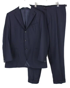 Suitsupply La Spalla / Brescia Anzug Herren UK 44 Wolle Nadelstreifen Blue - Picture 1 of 14