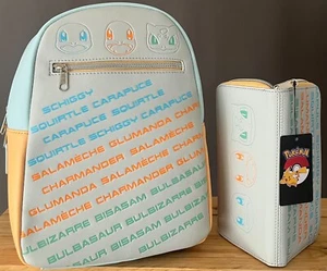 LOUNGEFLY x POKEMON International Backpack w/ Wallet (Gamestop exclusive) NWT - Picture 1 of 15
