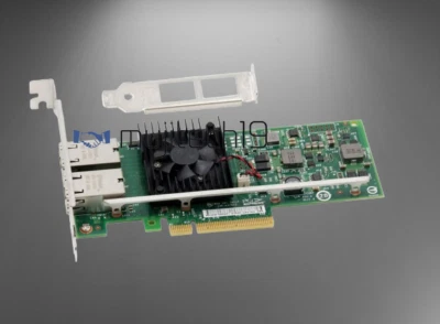 Dell Intel X540-T2 10GbE Dual Port Copper RJ-45 NIC Network Adapter 3DFV8+K7H46 - Image 1 of 4