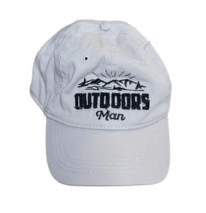 Outdoors Man Out By Pavilion Gray Hat Cap Adjustable Strap One Size - Picture 1 of 6