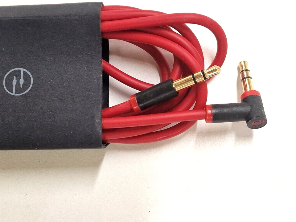 Cable auxiliar de audio conector L de 3,5 mm Beats by Dre genuino cable cable cable cable Foto 1 de 4