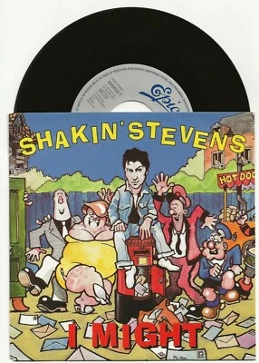 SHAKIN' STEVENS I MIGHT SINGLE FROM NETHERLANDS, VIZ PIC SLEEVE  MINT CONDITION - Image 1 of 2