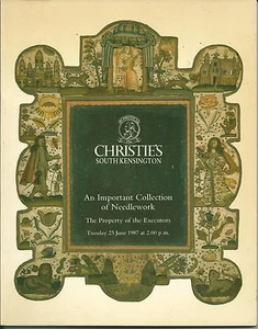 RARE - CHRISTIE’S SK Important Needlework Collection Auction Catalog 1987 - Picture 1 of 1