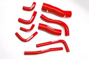Autobahn88 Silicone Heater Hose Kit Fit Nissan Pulsar GTI-R N14 RNN14 90-95 RED - Picture 1 of 2
