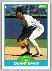 1989 Score Dwight Evans #193 - Bild 1 von 2