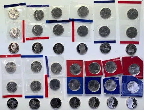 2000 - 2010 39 Jefferson Nickel PDS Set w 26 Mint Set P&D BU + 13 S Proofs Cover