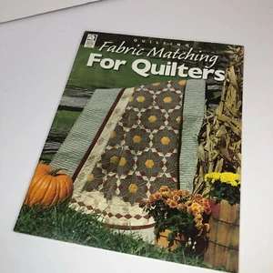 FABRIC MATCHING FOR QUILTERS PB Sue Harvey USED 2005 - Picture 1 of 5