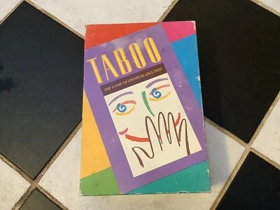 TABOO BOARD GAME BY MB GAMES 1990 - THE GAME OF UNSPEAKABLE FUN - Image 1 of 4