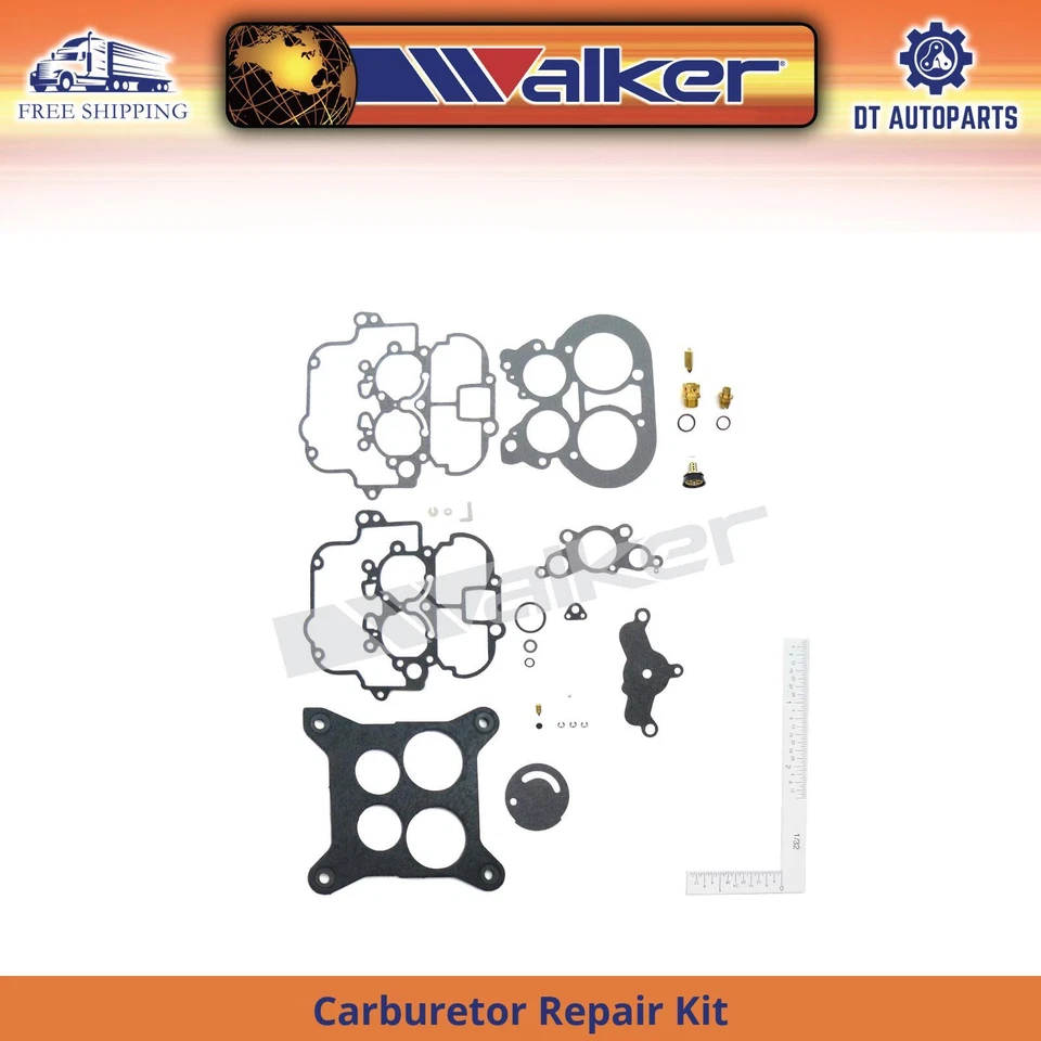 Kit de reparación de carburador de gas Walker 1976 1977 7,5 L para Ford F-250 1975-1978 Foto 1 de 1