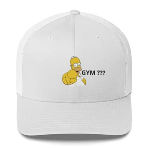 Homer Fitnessstudio Trucker Netzkappe/Mütze Comic 23 - Bild 1 von 1