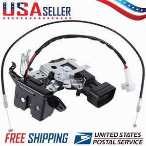 Rear Trunk Hatch Tailgate Latch & Cable For 2001-2007 Toyota Sequoia 69301-0C010 - Picture 1 of 13