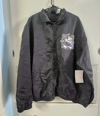 2023 Disney Parks 100 Years Platinum Mickey & Friends Black Jacket XXL - Image 1 of 4
