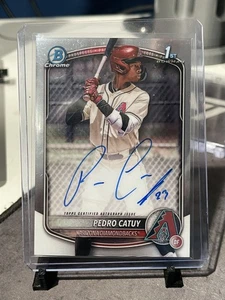 2025 Bowman Chrome - Pedro Catuy Auto Diamondbacks - Bild 1 von 2