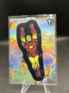 IRON MAN 2025 Topps Marvel Comic Book Heroes Golden Anniversary #45 Refractor - Picture 1 of 2