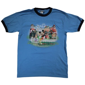 T-shirt grafica uomo 45° anniversario Walt Disney World Topolino taglia M blu - Foto 1 di 8