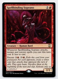 Spellbinding Soprano [053/093] NCC Rare Non-Foil [MTG Card English] - Picture 1 of 2
