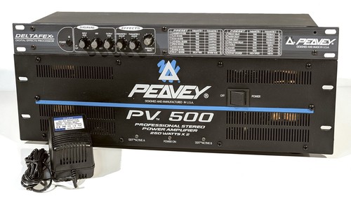Peavey XR 2012 20 Input Powered Mixer w/ Effects Processor Power
