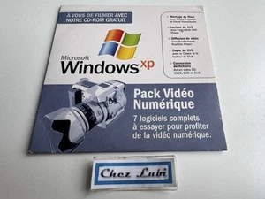 CD-Rom Microsoft Windows XP Officiel - Pack Vidéo Numérique Logiciels - PC - Photo 1/3