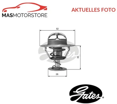 KÜHLFLÜSSIGKEIT KÜHLER THERMOSTAT GATES TH04382G1 P FÜR MAZDA RX-7 II 1.3L - Image 1 of 4