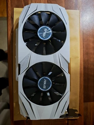 ASUS DUAL GTX 1070 OC 8GB GDR5 Graphics Card NVIDIA GeForce GPU DUAL-GTX1070-O8G - Image 1 of 4