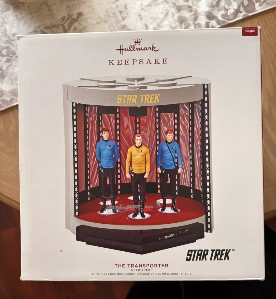 Hallmark Star Trek The Transporter Decoración de Mesa de Navidad 2019 Foto 1 de 3
