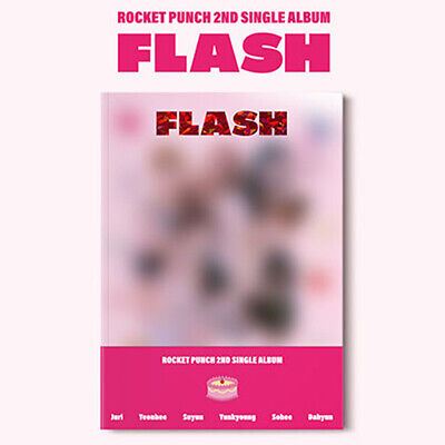 ROCKET PUNCH FLASH 2nd Single Album CD+POSTER+Photo Book+2 Card+Sticker+PreOrder • 22.99€