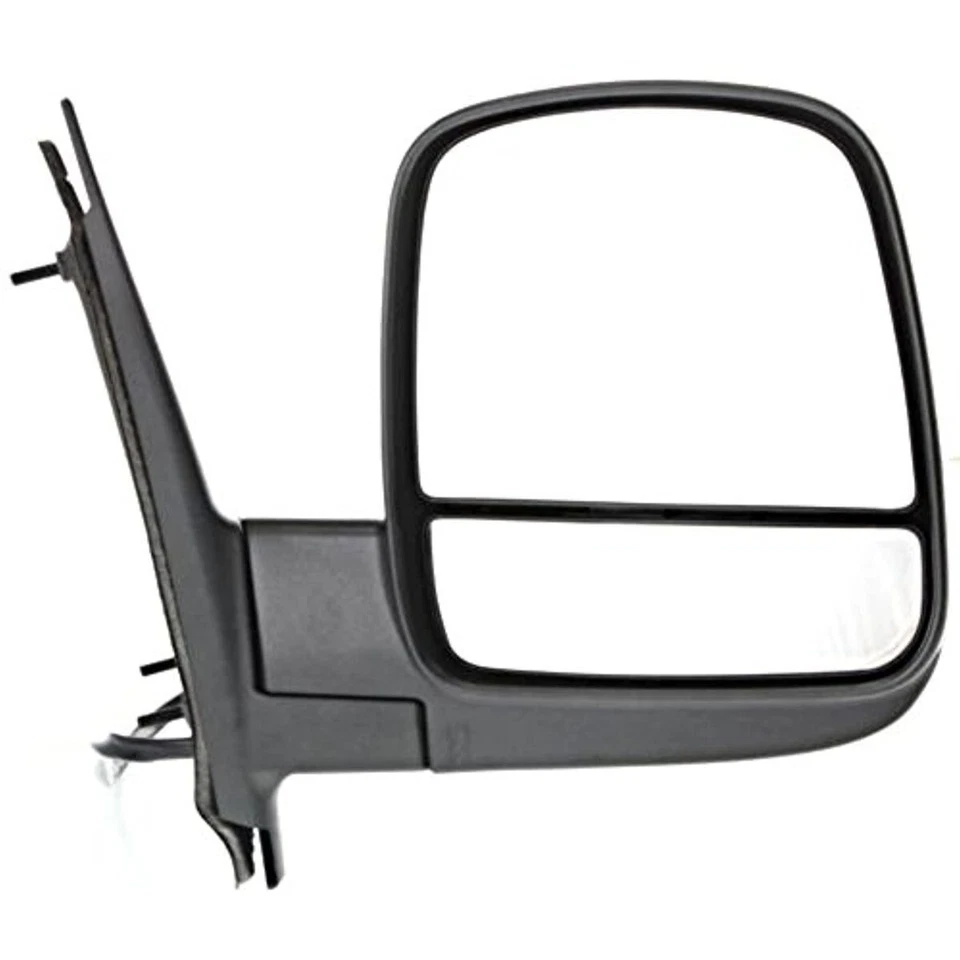 Fits 08-15 Chev Express GM Savana Right Pass Power Mirror Manual Fold with Heat - Image 1 of 1