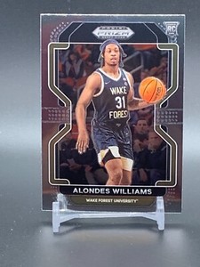 2022 Panini Prizm Draft Rookie #97 ALONDES WILLIAMS Wake Forrest RC