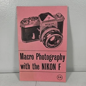 Fotografía macro con el folleto manual Nikon F - Imagen 1 de 4