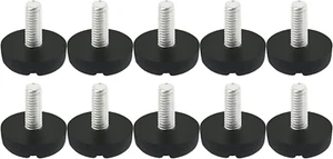 Uxcell M6X15Mm Nivellierfüße verstellbar Gewindestange Nivellierfuß Möbel Gl - Bild 1 von 12