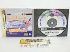 Sega Saturn WIPEOUT Wipe Out with SPINE * ss