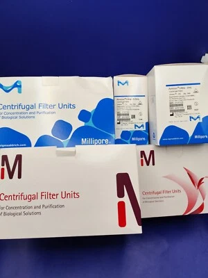 Millipore Amicon Ultra Concentrating device 3k 10k 30k 50k 100k 0.5ml 2ml 4ml 15