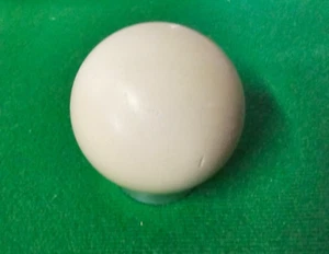 Repuesto Billar Snooker Parachoques Pool Ball 2-1/8" Bola Blanca Sólida* - Imagen 1 de 4