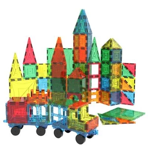 Magnet Tiles NEW 2020 Mag-Genius Magna Award Winning Building Magnetic Toy 108pc - Picture 1 of 7