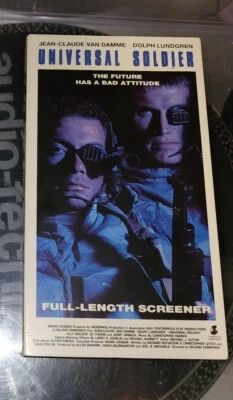Universal Solider (1992) - Rental House Screener VHS - RARE  - Image 1 of 4