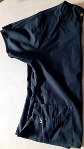 Top donna scrub scollo V Wonder Wink spalmato buon umore taglia M nero - Foto 1 di 6