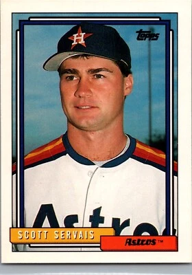 1992 Topps Baseball - #437 Scott Servais - Image 1 of 2