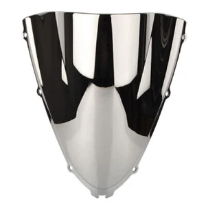 Motorcycle Windshield Windscreen Fit Kawasaki Ninja ZX14R 2006-2024 2007 Silver - Picture 1 of 2
