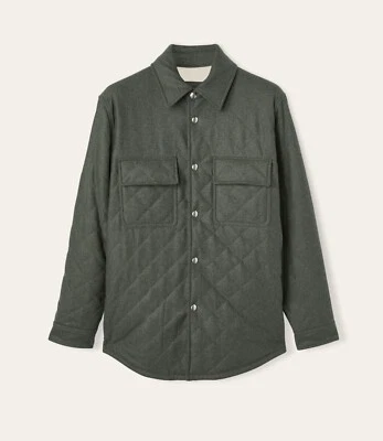 Sobrecamisa Loro Piana FAN9982 Shonai Chaqueta Acolchada - Nueva con Etiquetas - Foto 1 de 4