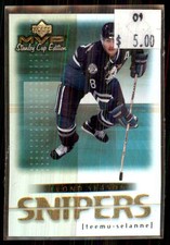 1999-00 Upper Deck MVP Sc Edition Second Season Snipers Teemu Selanne #SS1