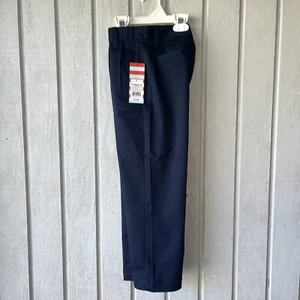 Cat & Jack Pants Girl's School Uniform Size 5 Adjustable Waist Navy Blue - Picture 1 of 21