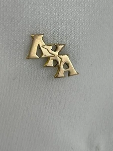 Vintage Lamda Kappa Alpha Pin, 10k Gold Plated, Fraternity Sorority Pledge Greek - Imagen 1 de 5