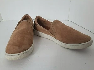 UGG Women's Cahlvan Chestnut Suede Flat Slip On Size 8.5(US) Gently Used - Picture 1 of 4
