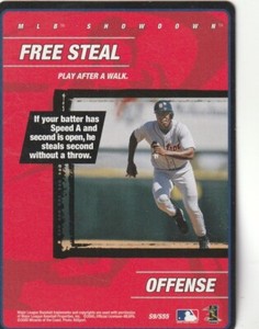 FREE SHIPPING-MINT-2000 MLB Showdown Strategy Offense Free Steal #S9