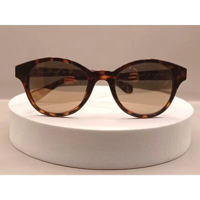 Diane Von Furstenberg DVF 631S Tortoise 51-20-145 Round Full Frame Sunglasses - Image 1 of 4